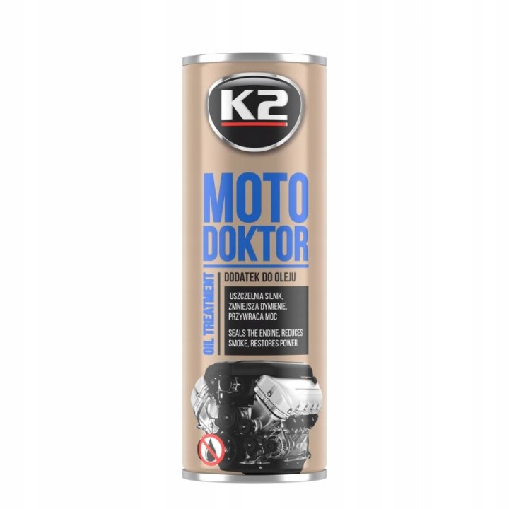 K2 MOTO DOKTOR 443 ML ZMNIEJSZA SPALANIE OLEJU
