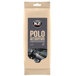 K2-POLO PROTECTANT ŚCIERECZKI DO NABŁYSZCZANIA DESKI ROZDZIELCZEJ 24SZT