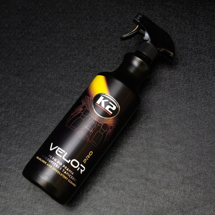 Płyn do czyszczenia tapicerki K2 VELOR PRO 1l PRANIE PODSUFITKI