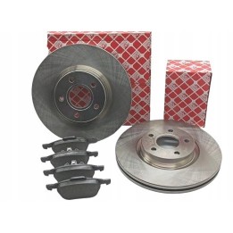 TARCZE KLOCKI PRZÓD FORD FOCUS MK2 MK3 KUGA 300mm