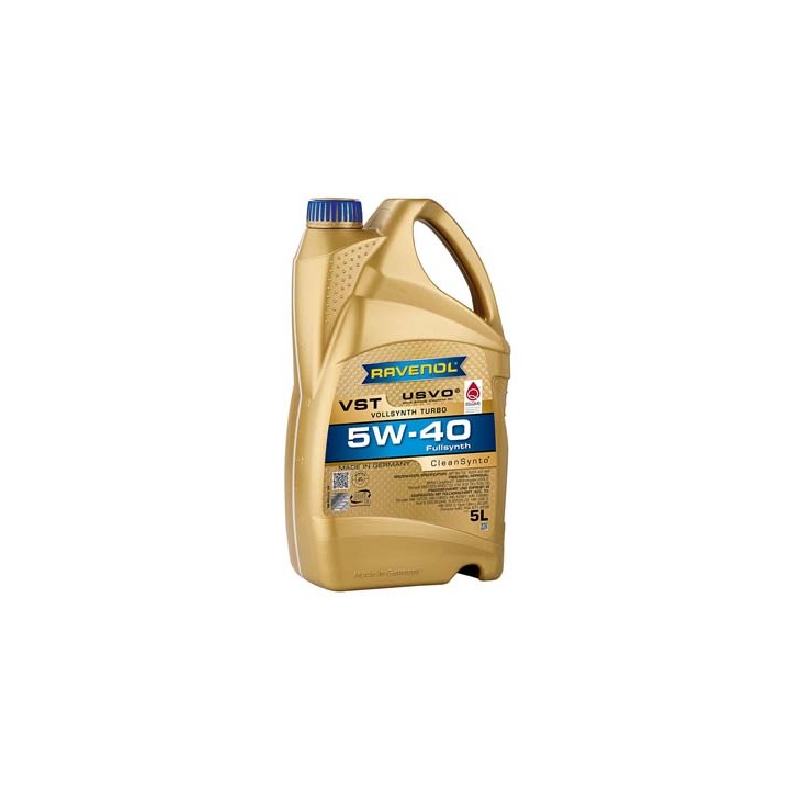 OLEJ RAVENOL TURBO VST 5W-40 USVO 5L