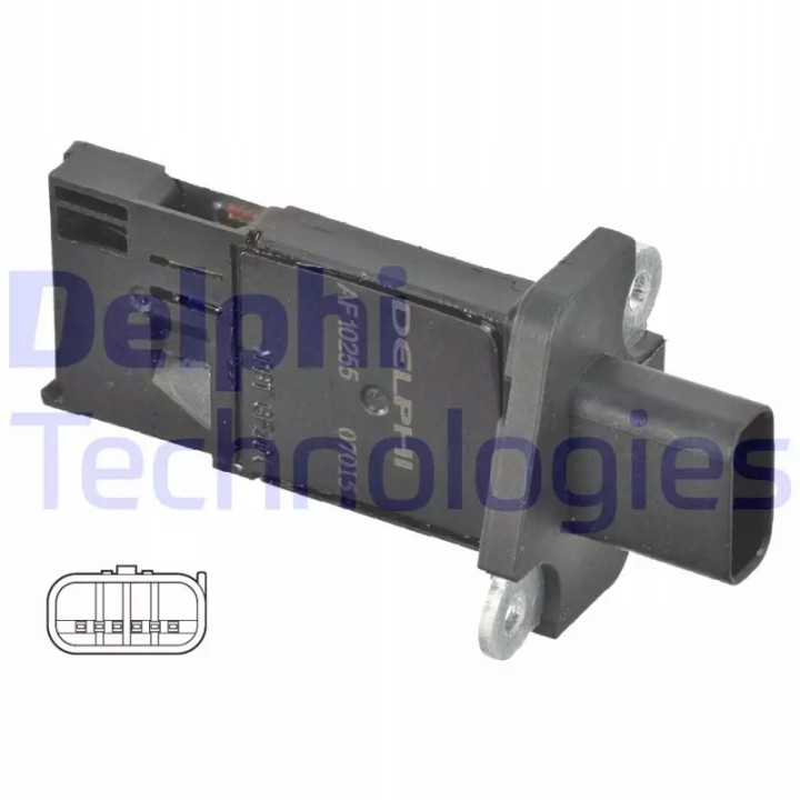PRZEPŁYWOMIERZ POWIETRZA FORD GALAXY MONDEO IV S-Max Delphi land rover