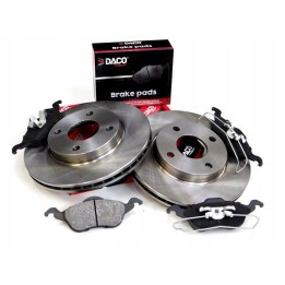 TARCZE + KLOCKI PRZÓD FORD FOCUS I MK1 ! DACO