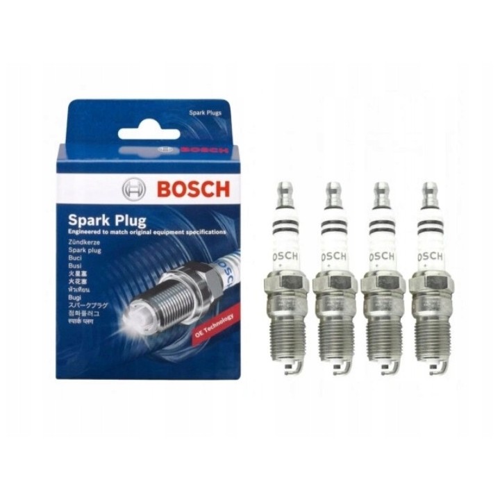 ŚWIECE ZAPŁONOWE LPG BOSCH FR6KI332S IRYDOWE 4 szt
