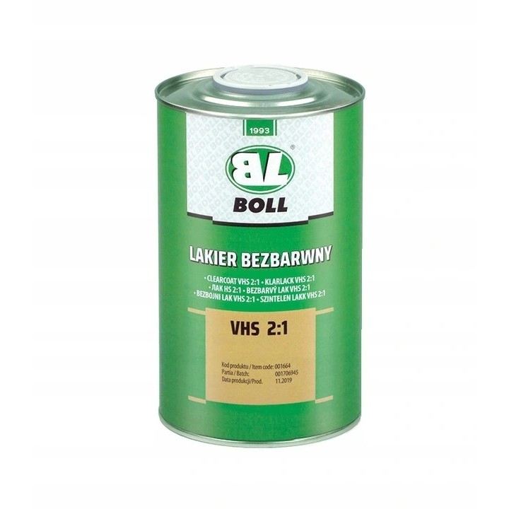 BOLL LAKIER BEZBARWNY 1L VHS 2:1 / BOLL