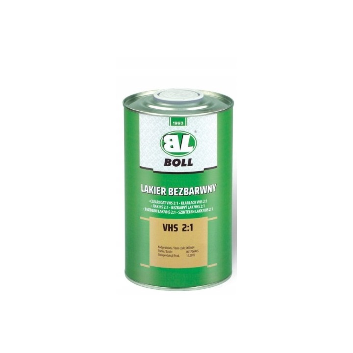 BOLL LAKIER BEZBARWNY 1L VHS 2:1 / BOLL