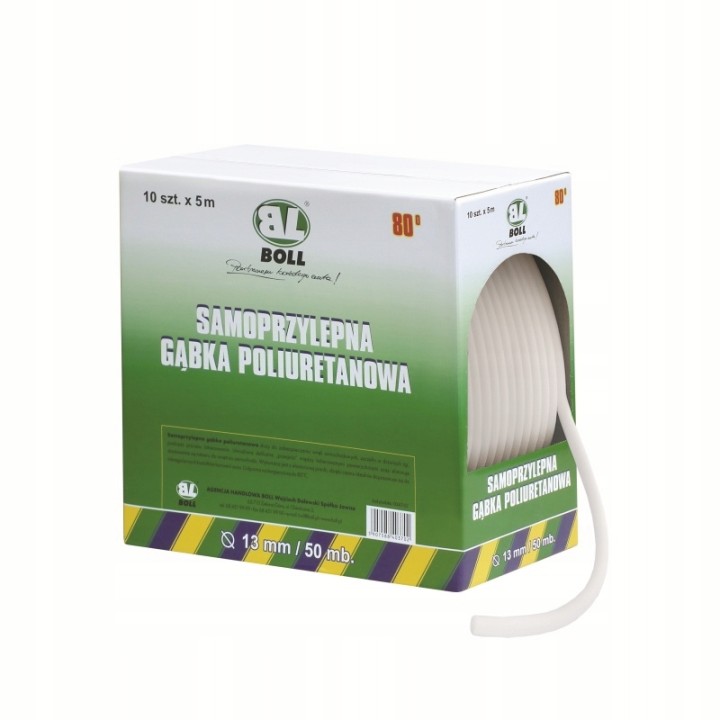 BOLL SAMOPRZYLEPNA GĄBKA POLIURETANOWA 10 SZT. X 5 M / BOLL