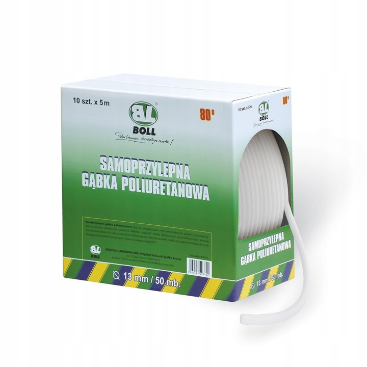 BOLL SAMOPRZYLEPNA GĄBKA POLIURETANOWA 10 SZT. X 5 M / BOLL
