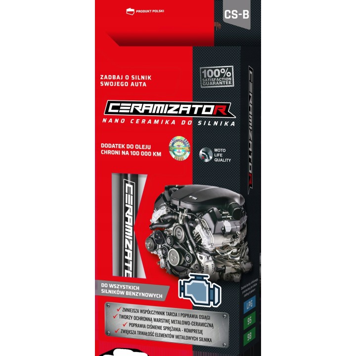 Ceramizator Środek do silników benzynowych Nano Ceramika CS-B 10 ml