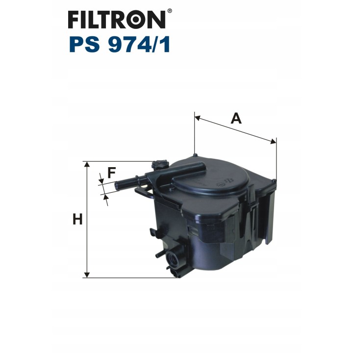 FILTR PALIWA PS974/1 CITROEN FORD FIESTA FOCUS II PEUGEOT 1.6HDI