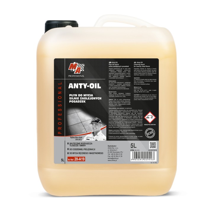 MOJE AUTO ŚRODEK DO CZYSZCZENIA POWIERZCHNI ZAOLEJONYCH 5L ANTY OIL KONCENT