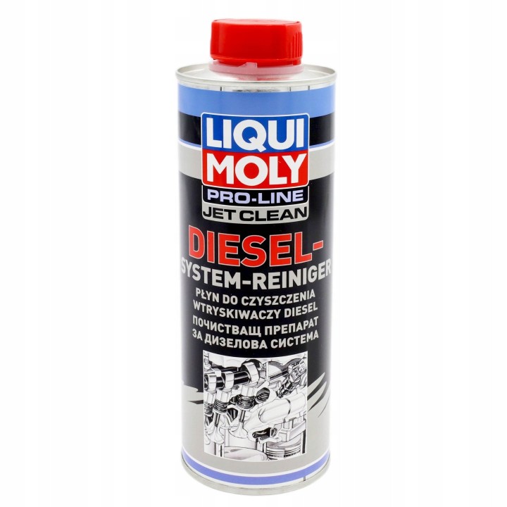 LIQUI MOLY PŁYN DO CZYSZCZENIA UKŁ. WTRYSKOWYCH 500ML DIESEL / DO JET CLEAN
