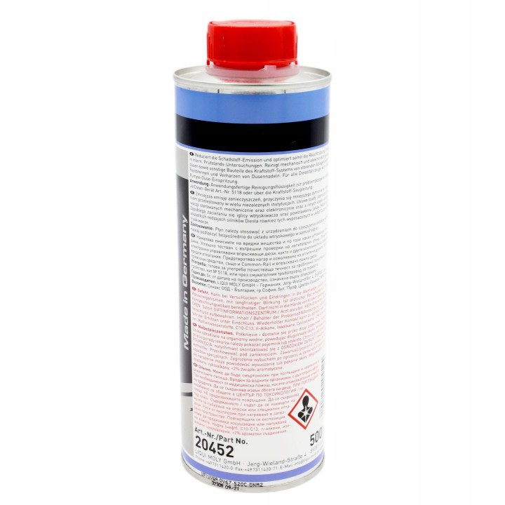 LIQUI MOLY PŁYN DO CZYSZCZENIA UKŁ. WTRYSKOWYCH 500ML DIESEL / DO JET CLEAN