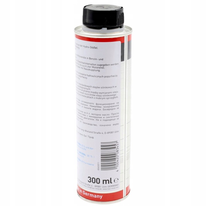 LIQUI MOLY ŚRODEK WYCISZAJĄCY PRACĘ HYDRAULICZNYCH POPYCHACZY 300ML / DO OL