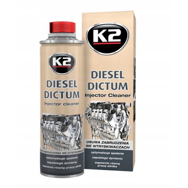 K2 DIESEL GO + DICTRUM DO CZYSZCZENIA WTRYSKIWACZY