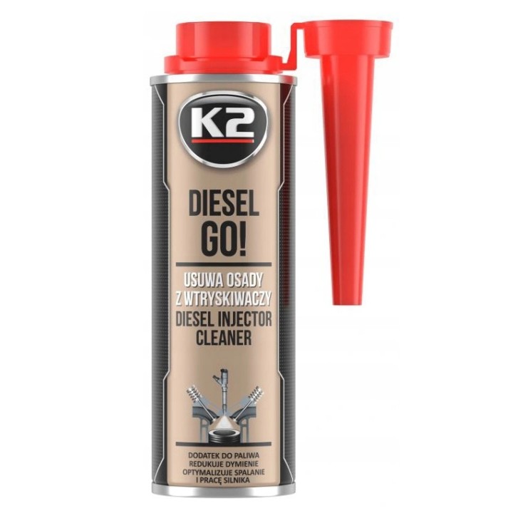 K2 DIESEL GO + DICTRUM DO CZYSZCZENIA WTRYSKIWACZY