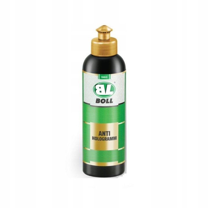 BOLL PASTA DO LIKWIDACJI ZARYSOWAŃ 250ML PASTA POLERSKA ANTI HOLOGRAMM