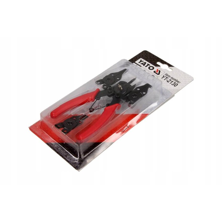 YATO SZCZYPCE SEGERA Z WYMIENNYMI KOŃCÓWKAMI, 160MM