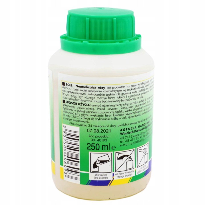 BOLL ODRDZEWIACZ 250ML GRUNT + PODKŁAD / BOLL
