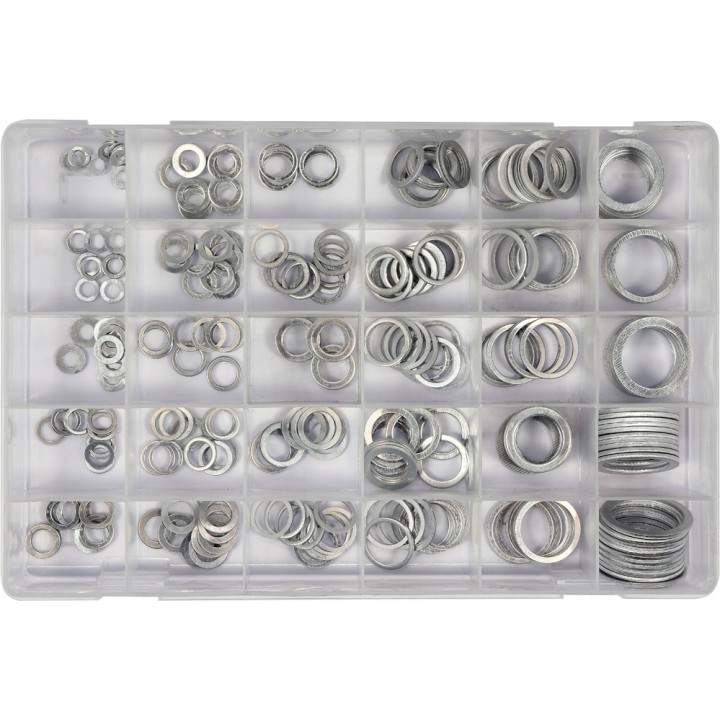 YATO 300 SZT PODKŁADEK ALUMINIOWYCH MIX