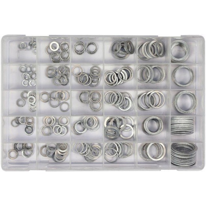 YATO 300 SZT PODKŁADEK ALUMINIOWYCH MIX