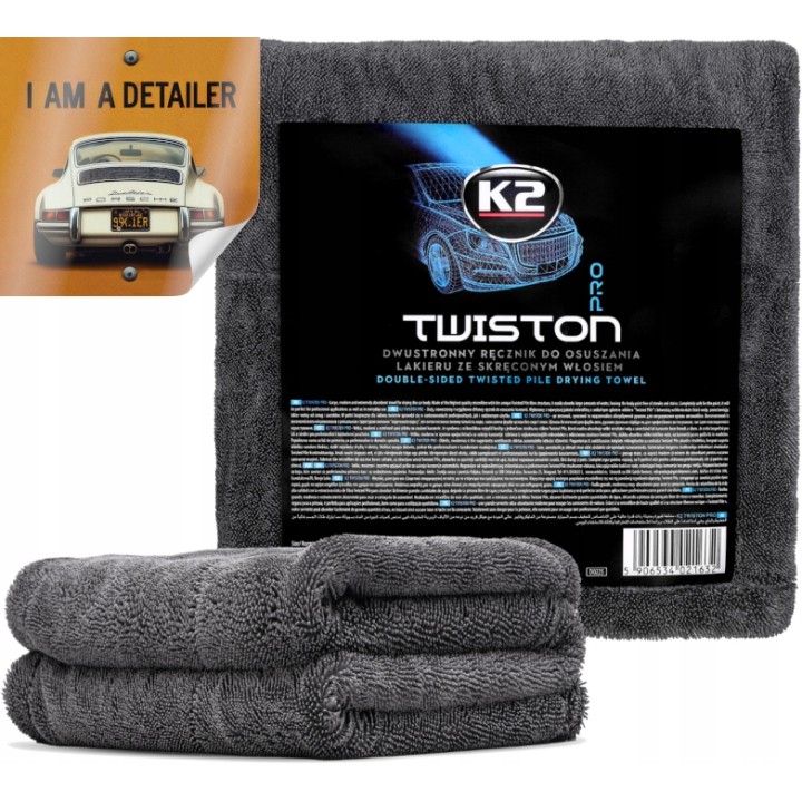 K2 TWISTON PRO DUŻY RĘCZNIK DO WYCIERANIA 60x90cm 1200G !