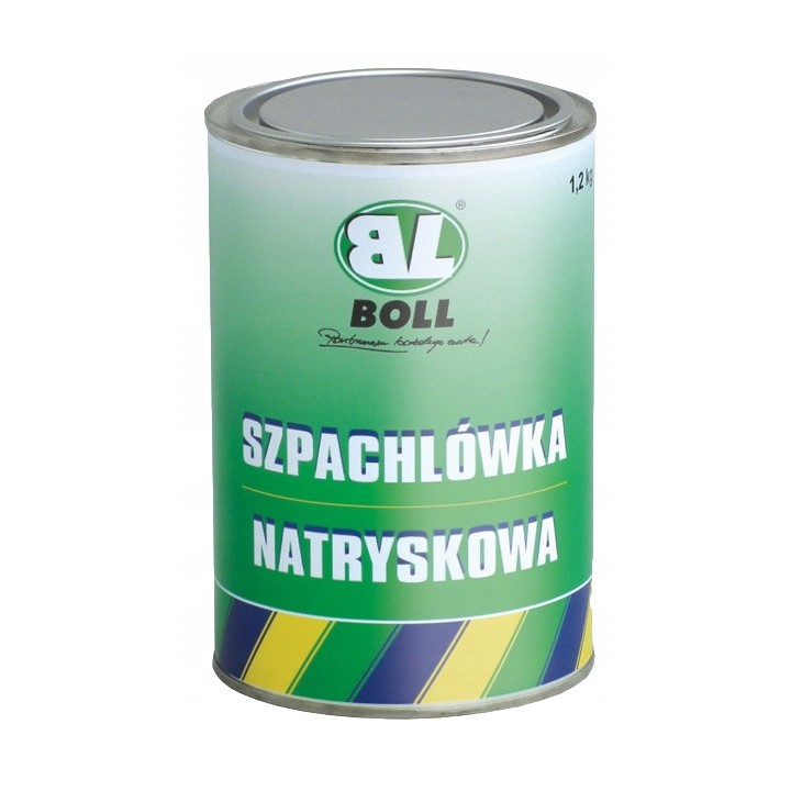 BOLL SZPACHLÓWKA NATRYSKOWA 1,15KG / UTWARDZACZ 50ML / ROZCIEŃCZALNIK 80ML