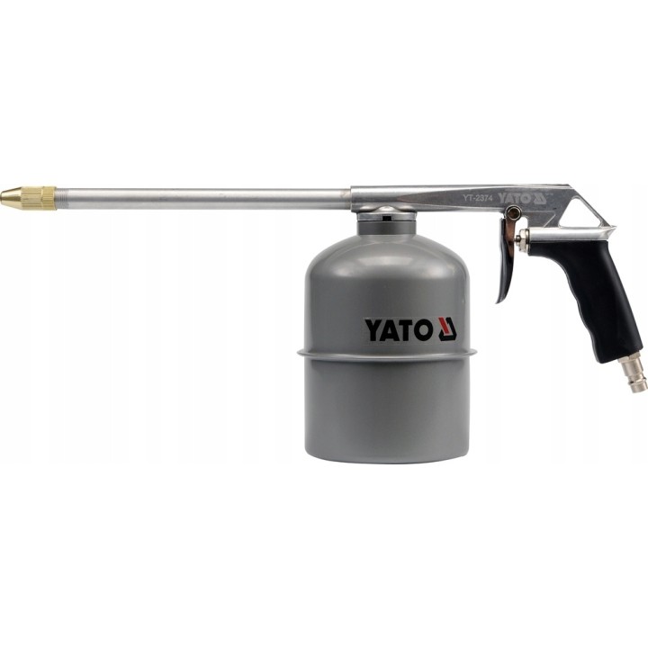YATO PISTOLET DO ROPOWANIA Z DWOMA KOŃCÓWKAMI 0,85L