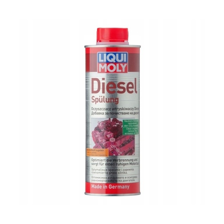 LIQUI MOLY ŚRODEK DO CZYSZCZENIA WTRYSKIWACZY 500ML DIESEL DODATEK DO PALIW