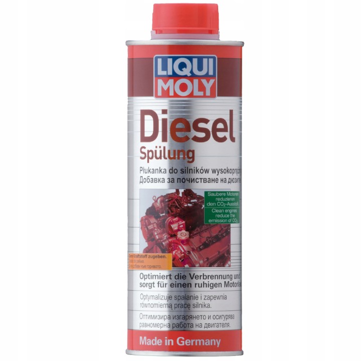 LIQUI MOLY ŚRODEK DO CZYSZCZENIA WTRYSKIWACZY 500ML DIESEL DODATEK DO PALIW