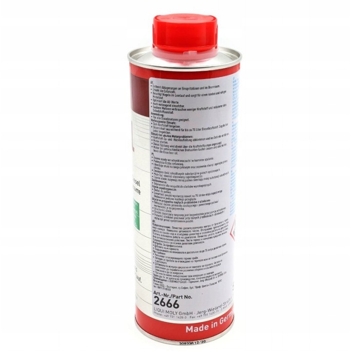 LIQUI MOLY ŚRODEK DO CZYSZCZENIA WTRYSKIWACZY 500ML DIESEL DODATEK DO PALIW