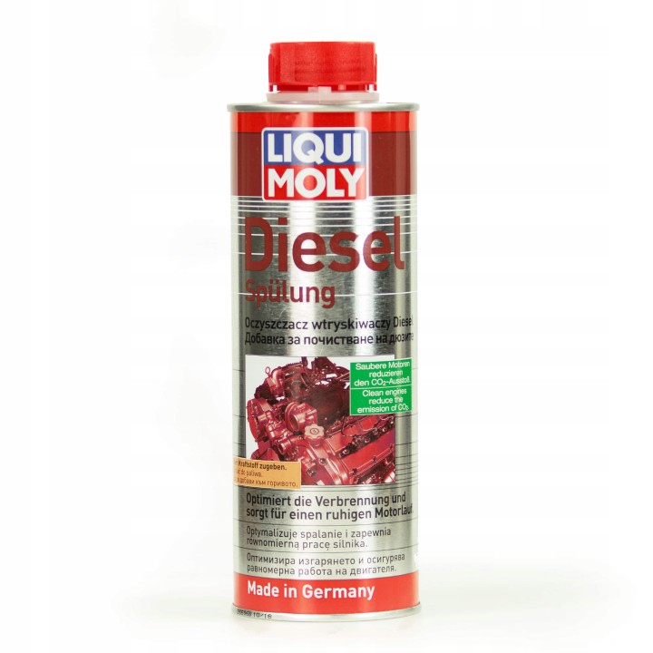 LIQUI MOLY ŚRODEK DO CZYSZCZENIA WTRYSKIWACZY 500ML DIESEL DODATEK DO PALIW