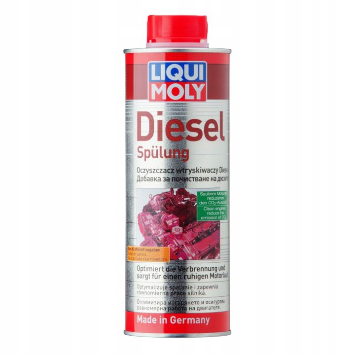 LIQUI MOLY ŚRODEK DO CZYSZCZENIA WTRYSKIWACZY 500ML DIESEL DODATEK DO PALIW