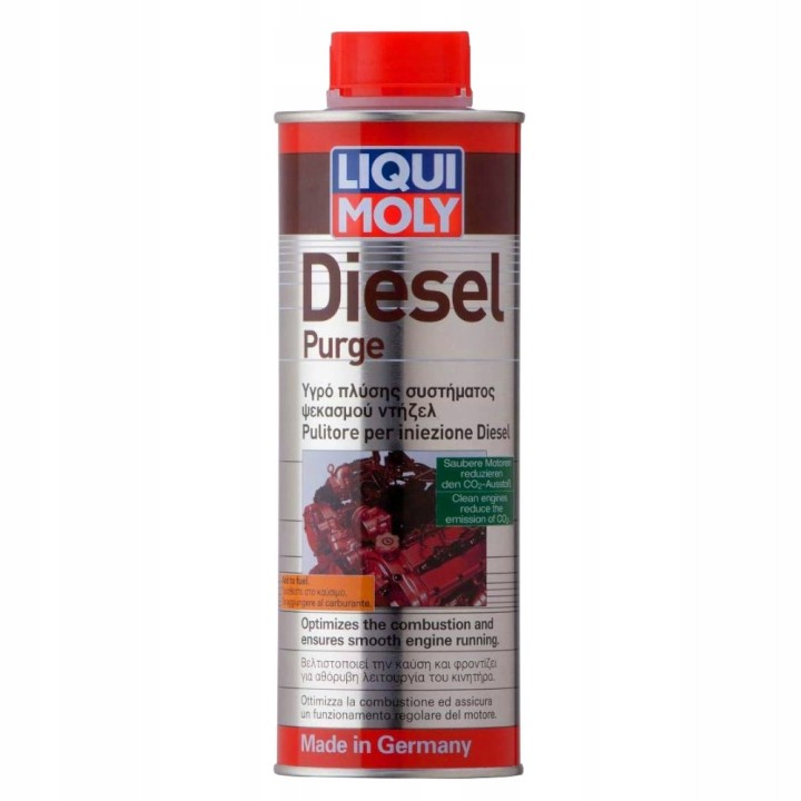 LIQUI MOLY ŚRODEK DO CZYSZCZENIA WTRYSKIWACZY 500ML DIESEL DODATEK DO PALIW