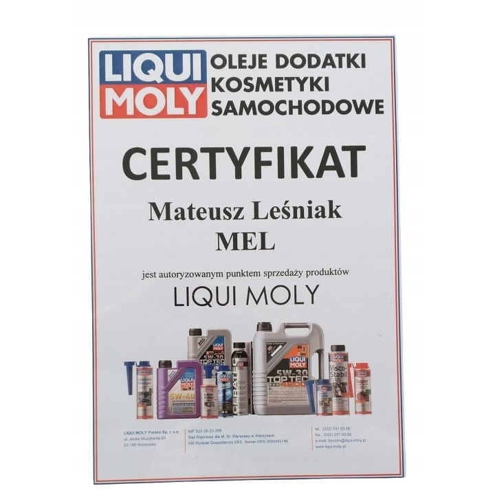 LIQUI MOLY ŚRODEK DO CZYSZCZENIA KLIMATYZACJI GRANAT 75ML / LIQUI MOLY