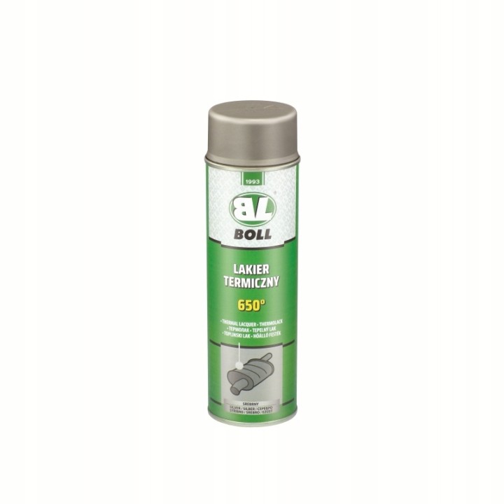 BOLL LAKIER TERMICZNY 500ML W AEROZOLU SREBRNY 650°C / BOLL