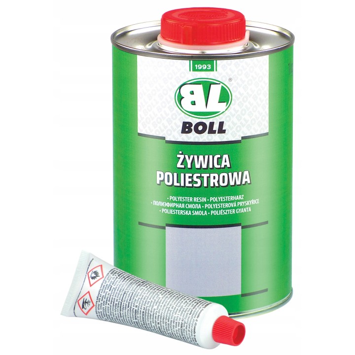 BOLL ŻYWICA 970G. UTWARDZACZ 30G. DO WYPEŁNIANIA UBYTKÓW MATERIAŁU W KAROSE
