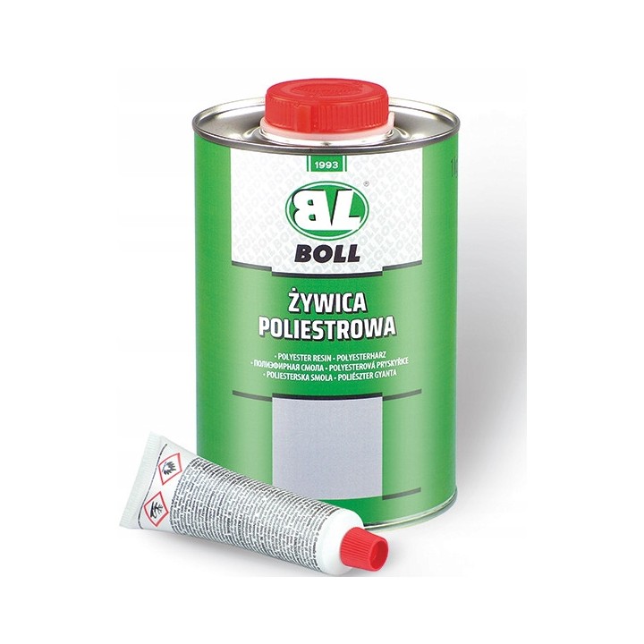 BOLL ŻYWICA 970G. UTWARDZACZ 30G. DO WYPEŁNIANIA UBYTKÓW MATERIAŁU W KAROSE