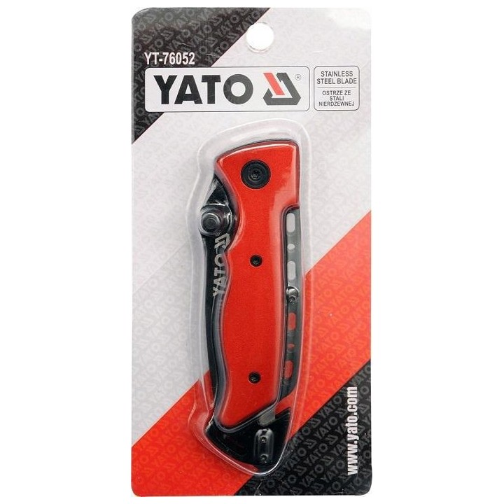 YATO NÓŻ SKŁADANY RATOWNICZY 200MM