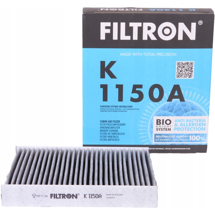 FILTR KABINOWY WĘGLOWY do FORD C-MAX FOCUS II MK2 VOLVO C30 V50