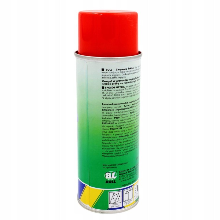 BOLL ŚRODEK DO USUWANIA LAKIERU SPRAY 400ML ZMYWACZ / BOLL