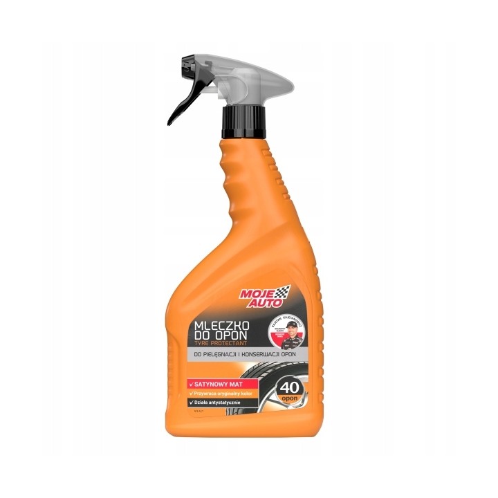 MOJE AUTO ŚRODEK DO KONSERWACJI I NABŁYSZCZANIA OPON MLECZKO 650ML / MOJE A