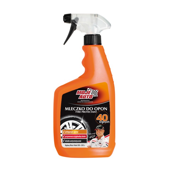MOJE AUTO ŚRODEK DO KONSERWACJI I NABŁYSZCZANIA OPON MLECZKO 650ML / MOJE A
