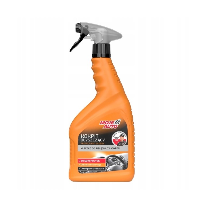 MOJE AUTO KOKPIT BŁYSZCZĄCY PROTECTANT 650ML MLECZKO / MOJE AUTO