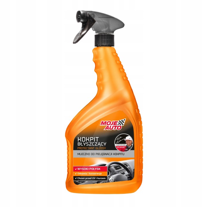 MOJE AUTO KOKPIT BŁYSZCZĄCY PROTECTANT 650ML MLECZKO / MOJE AUTO