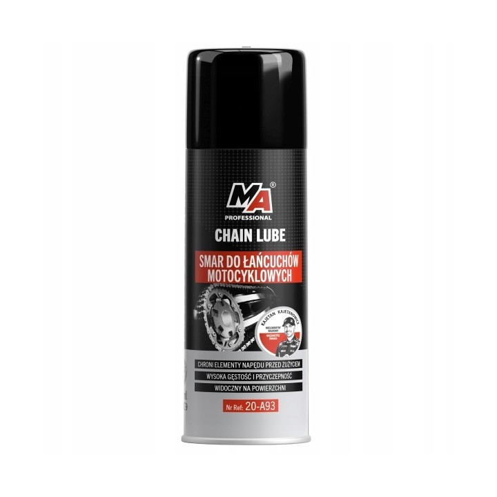 MOJE AUTO SMAR DO ŁAŃCUCHÓW 400ML / MA PROFESSIONAL / MOTOCYKLE