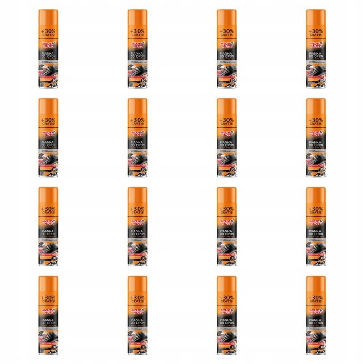 MOJE AUTO ŚRODEK DO KONSERWACJI I NABŁYSZCZANIA OPON PIANKA 400ML / MOJE AU