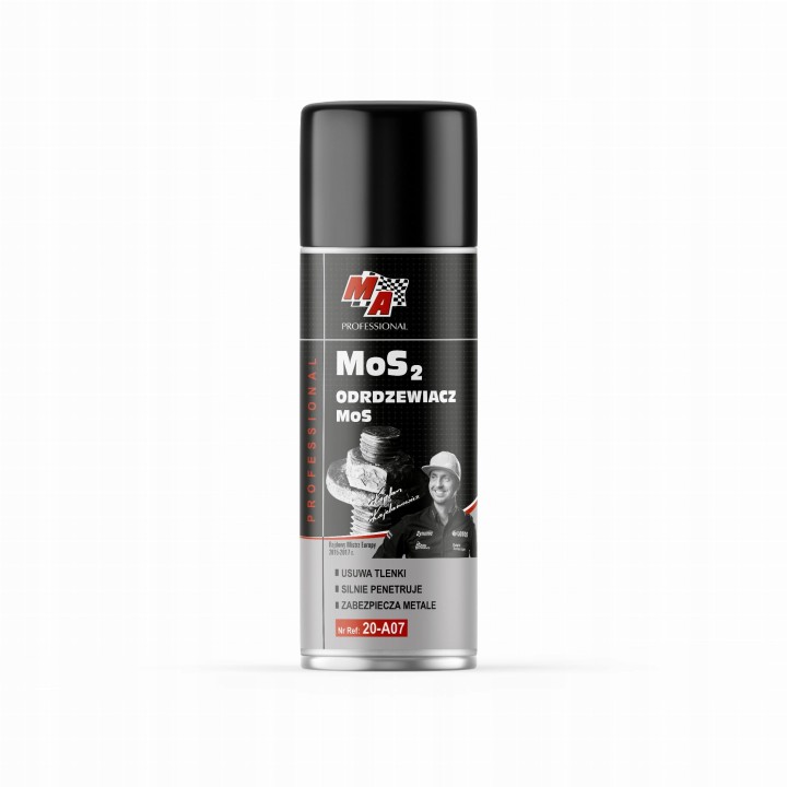 MOJE AUTO ODRDZEWIACZ W AEROZOLU 400ML Z MOS2 SMARUJE/ZABEZPIECZA / MA PRO