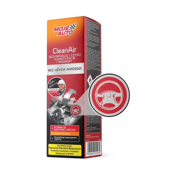 MA ODŚWIEŻACZ KLIMATYZACJI GRANAT NEW CAR 150ML