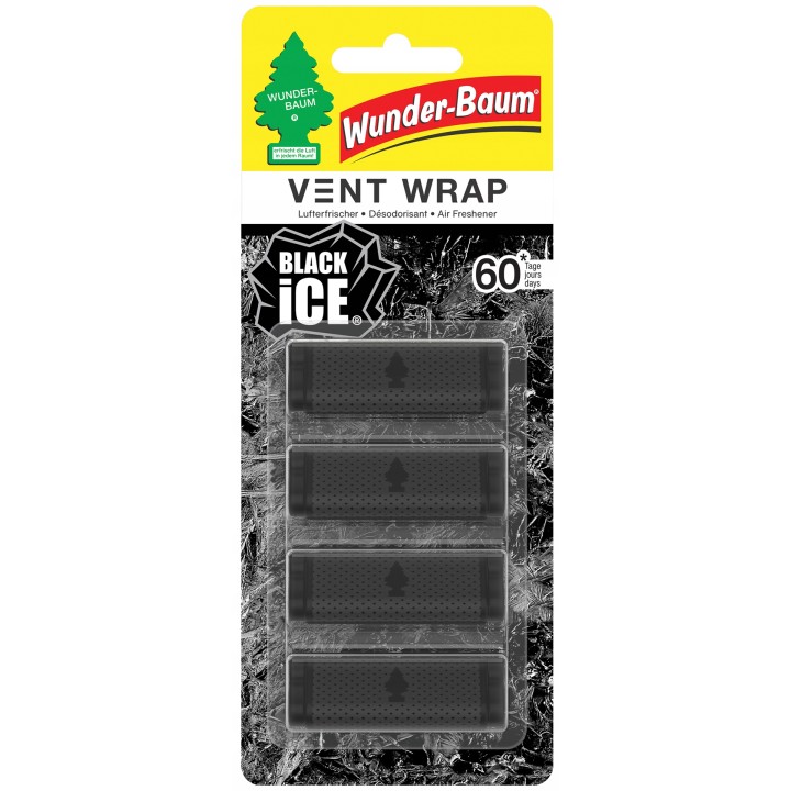 WUNDER-BAUM ZAPACH VENT WRAP VANILLA DO KRATEK NAWIEWÓW (4SZT.) / WUNDER BA